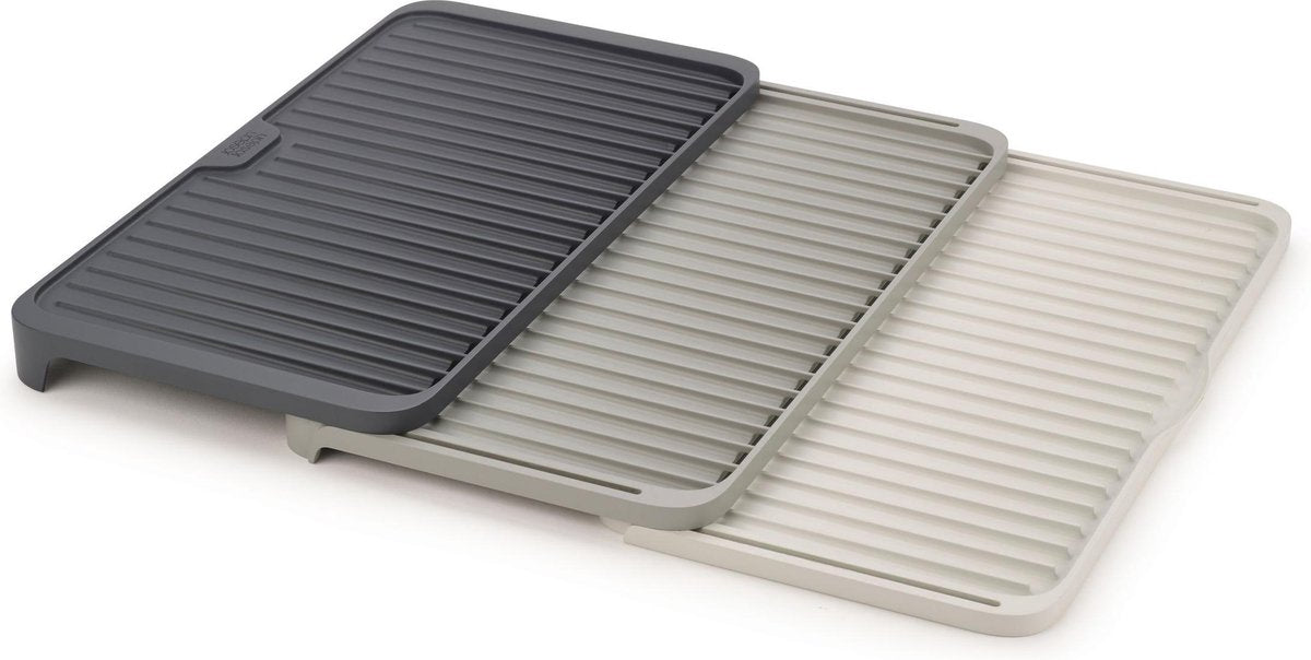 Joseph joseph - tier - drain mat - extendable - gray