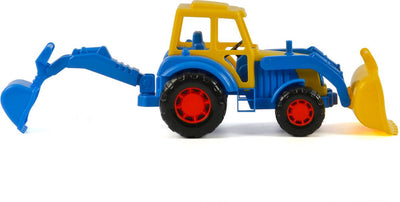 Cavallino Toys Tractor Cavallino con cargador frontal azul