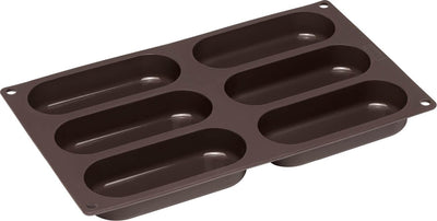Lurch - flexiforme - molde para 6 panecillos para hot dog - silicona - 30x17,5cm