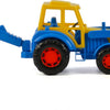 Cavallino Toys Cavallino Tractor con caricatore anteriore blu