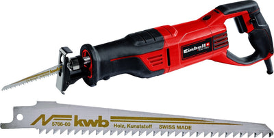 Sierra alternativa Einhell te-ap 750 e - 750 w - altura de carrera: 20 mm - velocidad en vacío: 0 - 2.800 t min - máx. profundidad de corte madera metal: 115 10 mm - incl. 1x hoja de sierra para madera