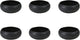 Medard de noblat - oslo nero - ciotola piccola 12 cm - 6 pezzi - gres