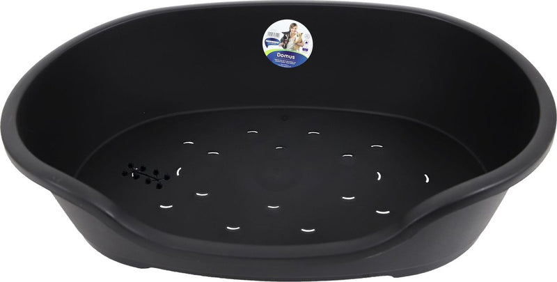 Cama para perros Moderna flamingo domus - negro - 80 cm