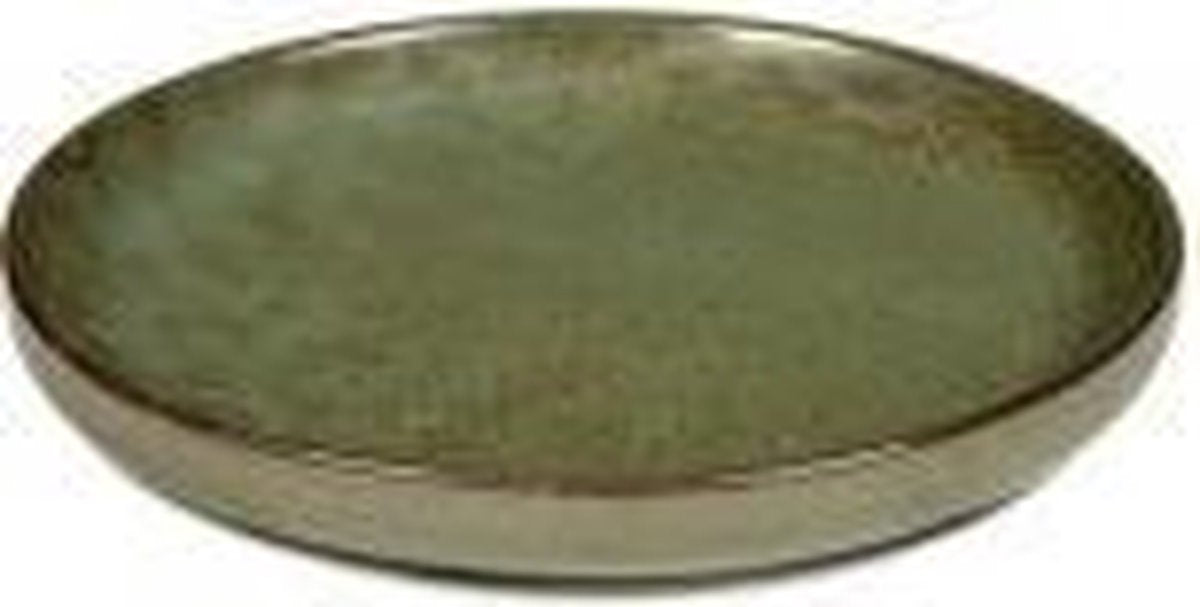 Serax - superficie sergio herman - tagliere oliva m - verde mimetico - 16 ø - 4 pezzi