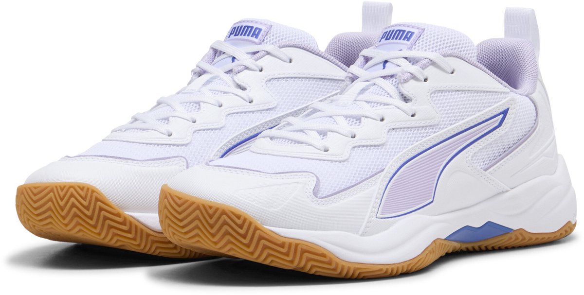 Puma solarflash 4 w+ Zapatillas deportivas de mujer - white-royal sapphire-light lavender