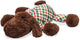 Beeztees hondenknuffel arrow - hondenspeelgoed - pluche - maat xl - 45x46x13cm