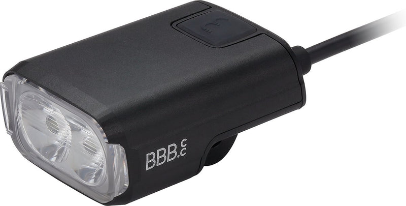 Bbb cycling e-strike urban 600 faro e-bike con telecomando - illuminazione per bicicletta Luce anteriore ricaricabile tramite USB - illuminazione per e-bike - 600 lumen - impermeabile - batteria a lunga durata - BLS-241e