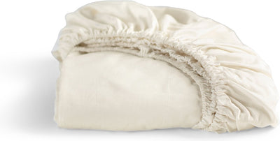 Cinderella - weekend - fitted sheet - up to 25 cm mattress height - 200x210 cm - ivory