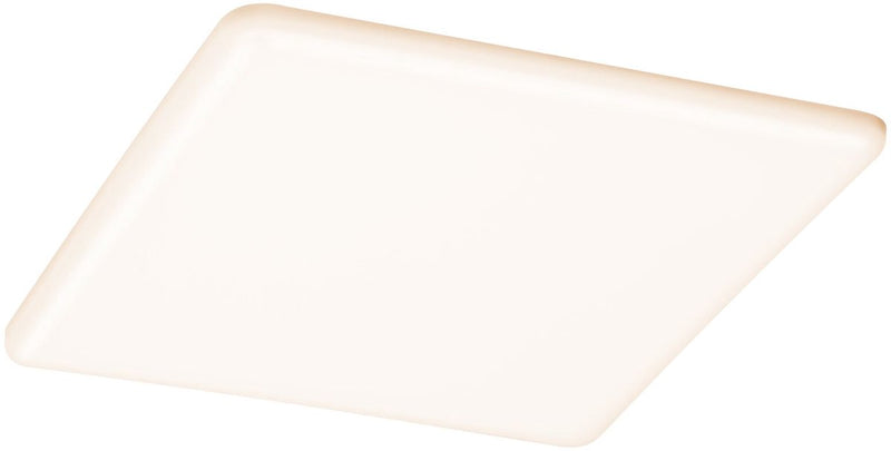 Paulmann Varifit Panel LED empotrable 3-step-dim Veluna IP44 angular 215x215 mm 21W 1650lm 3000K satinado regulable