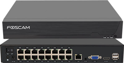 Foscam FNA216HE, 16-channel 4K 8MP Poe nvr