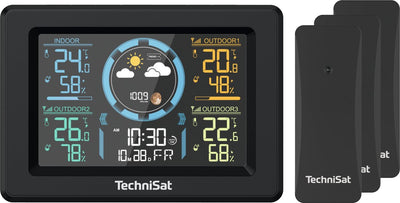Estación meteorológica Technisat imeteo 700 - con 3 sensores - alcance de 60 metros