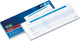 Libretto di ricevute Djois Atlanta - 74 x 210 mm - testo in olandese - 100 fogli - FSC - confezione risparmio 5 pezzi