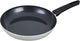 Brabantia indu+ frying pan - ø 28cm - 100% pfas free - ceramic non-stick coating - induction frying pan - dishwasher safe - gray