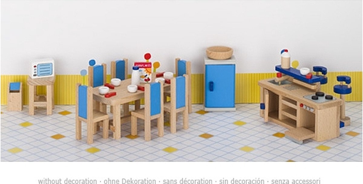 Goki Dollhouse Furniture Kitchen