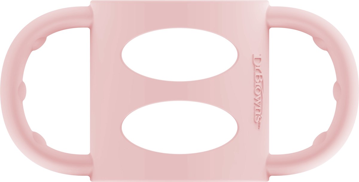 Dr. brown's silicone handle - for narrow neck bottle - pink
