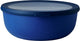 Mepal - recipiente para alimentos circular multitazón - 2250 ml - redondo - azul intenso