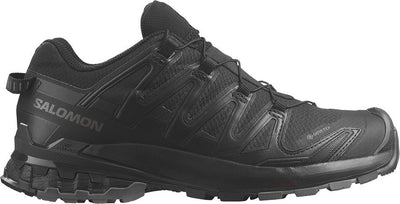 Salomon - xa pro 3d v9 gore-tex w - scarponi da trekking bassi da donna - nero nero bianco
