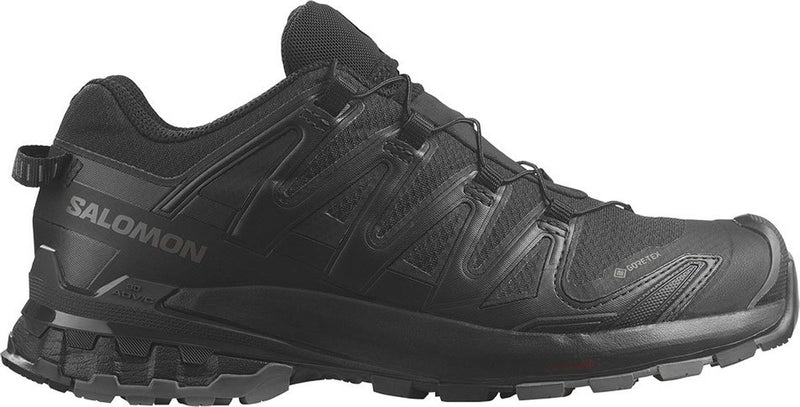 Salomon - xa pro 3d v9 gore-tex w - botas de montaña bajas mujeres - black black white