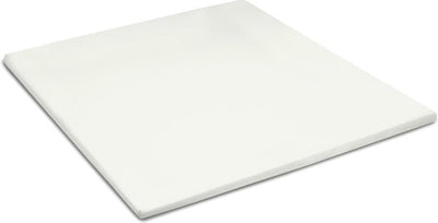 Cinderella sundays hoeslaken - topper - 100% katoen-satijn - 90x200 cm - tot 15 cm - ivoor