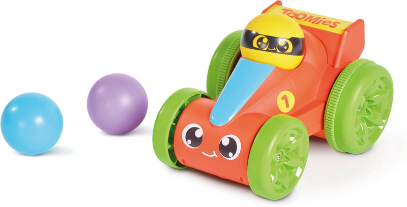 Tomy Pop Go Racing Car Red - giocattoli per bambini - gioca e impara
