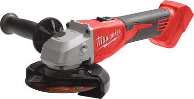 Milwaukee m18 blsag125x-0 | amoladora angular m18 | 125 mm | sin escobillas | interruptor deslizante | sin cargadores de baterias - 4933492643