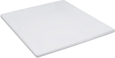 Cinderella sundays hoeslaken - topper - 100% katoen-satijn - 180x220 cm - tot 15 cm - lichtgrijs