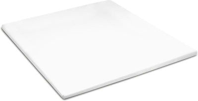 Cinderella sundays hoeslaken - topper - 100% katoen-satijn - 160x200 cm - tot 15 cm - wit