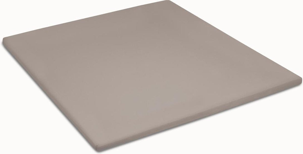 Cenicienta - sábana bajera ajustable (hasta 12 cm) - jersey - 180x200 210 cm - gris topo