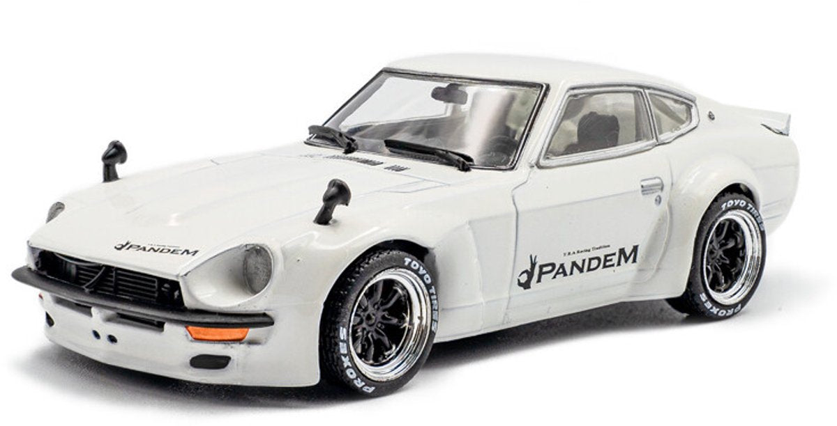 Solido datsun 240z rocket bunny '73, scala bianca 1:43
