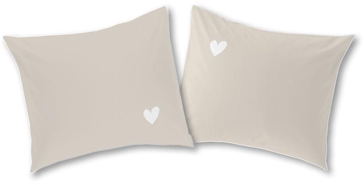 Vtwonen - kussensloop - 60x70cm (set van 2) - zand