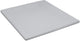 Sábana ajustable de fin de semana Cenicienta - topper - algodón - 180x200 cm - hasta 15 cm - gris claro