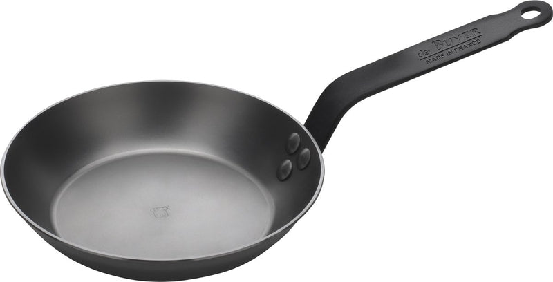 Sartén Debuyer de Buyer mineral b negra 20 cm – chapa de acero – sin pfas – rendimiento de horneado profesional – apta para inducción