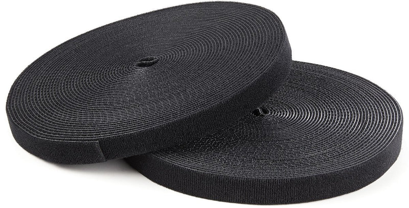 Startech .com Fascetta fermacavi in velcro rotolo da 7,5 m nera