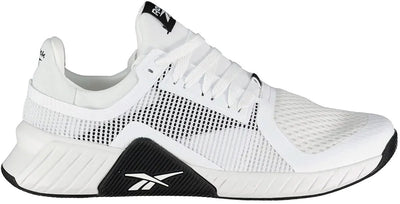 Scarpe sportive da uomo Reebok flip charge bianche nere - bianco - nero