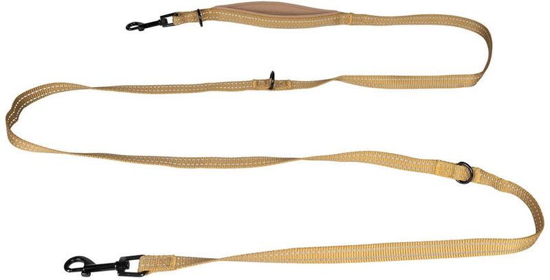 Esplora duvoplus linea di addestramento definitiva per cani 220 cm-16 mm oro miele