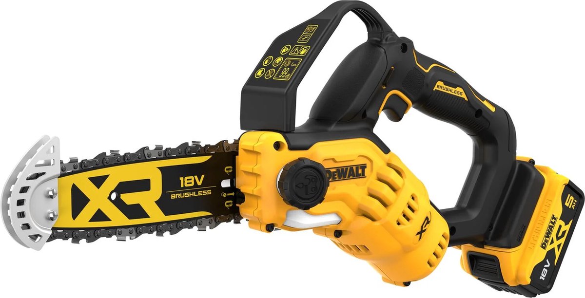 Dewalt dcmps520p1 - Sega da potatura a batteria da 20 cm senza spazzole | 18v| nella scatola - dcmps520p1-qw