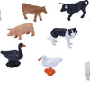 Mojo Farmland Mini Farm Animals Set da gioco, 12dlg. 380053