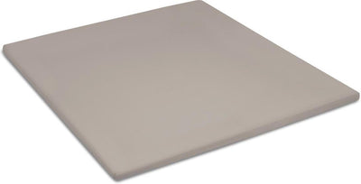 Cinderella sundays hoeslaken - topper - 100% katoen-satijn - 160x200 cm - tot 15 cm - taupe