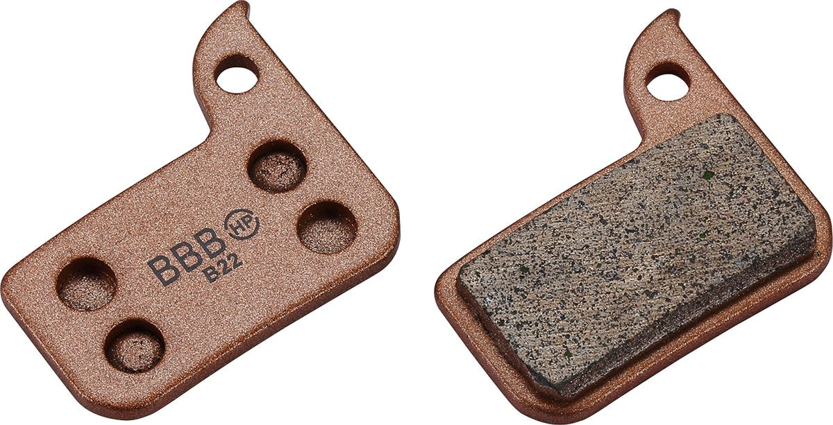 Bbb cycling discstop sintered schijfremblokken sram - gesinterde remblokken compatibel met sram schijfremmen - bbs-38s