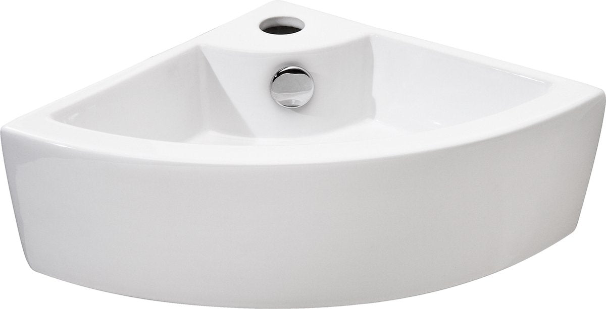 WC a fontana Differnz Hera - 32 x 32 cm - ceramica - bianco