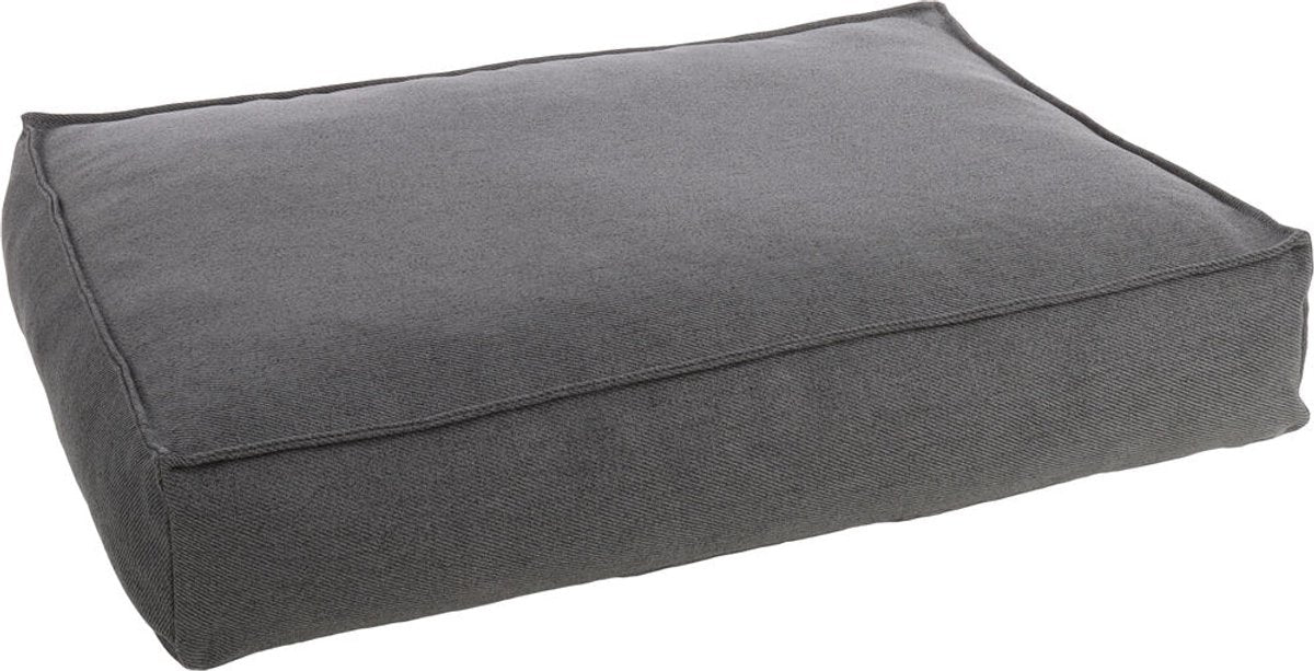 Cuscino ortopedico per cani Flamingo - linea premium - cuscino per cani puro lusso 80 x 60 x 18 cm - memory foam extra per il massimo comfort - cuscino per cani baldar grigio scuro