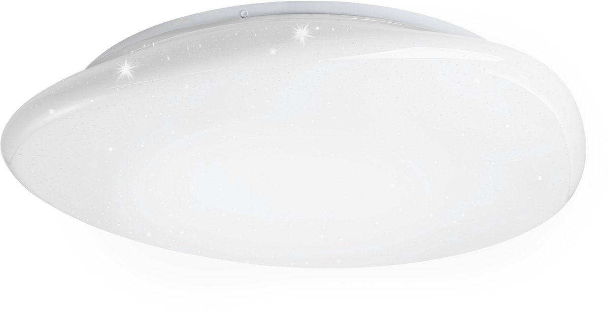 Eglo connect.z sileras-z smart plafondlamp - ø 43 cm - wit - instelbaar rgb wit licht - dimbaar - zigbee