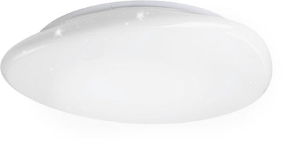 Eglo connect.z sileras-z smart plafondlamp - ø 43 cm - wit - instelbaar rgb wit licht - dimbaar - zigbee