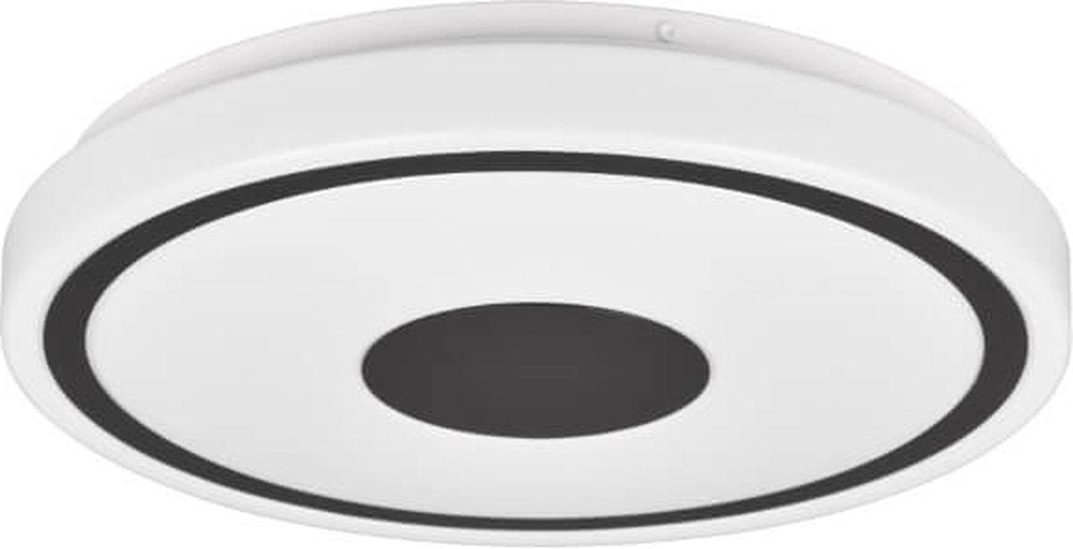 Rl live your light reality bunda - plafondlamp - zwart mat - incl. 1x smd 16 w - zwenkbaar