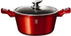 Berlinger haus sartén burdeos 2,2 litros 20 cm aluminio rojo