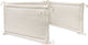 Jollein - Protector de cama 180x30 cm - Cuna protectora para cuna - Algodón acrílico - Punto de grano - Avena