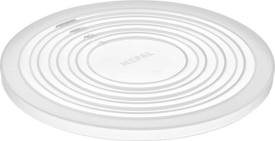 Mepal - tapa para microondas circular - transparente - apta para lavavajillas