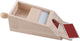 Zapatilla Longfield Black Jack - madera - con asa - adecuada para 4 barajas de cartas - 28 x 11,5 x 9,5 cm - corazón de ángel