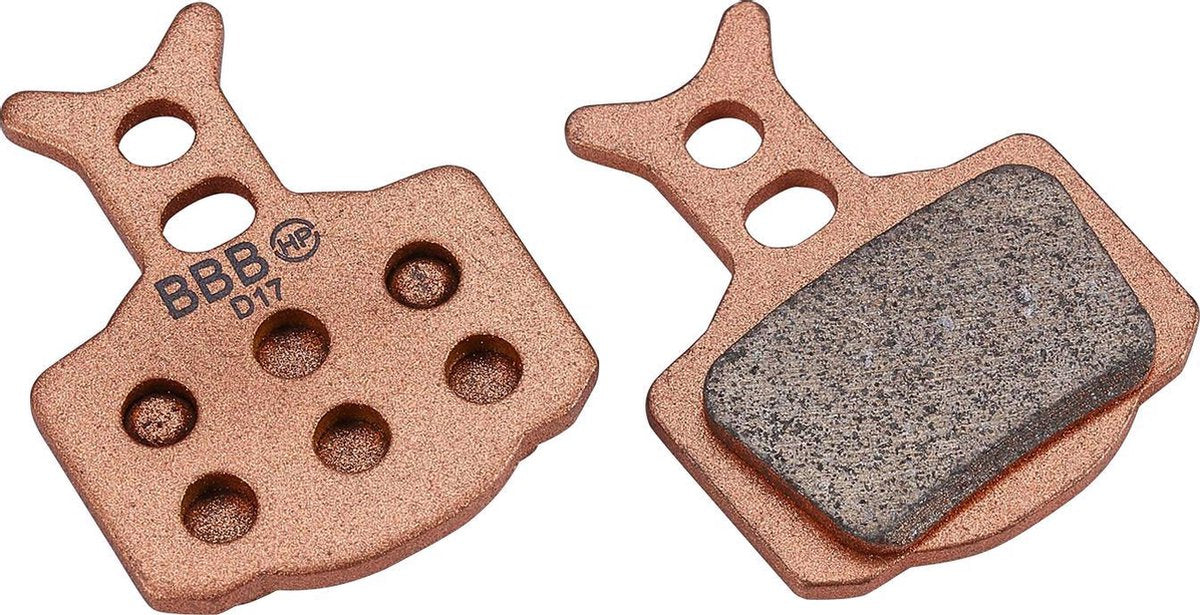 Bbb cycling remblokken discstop compatibel met formula mega schijfremmen bbs-67s - koper