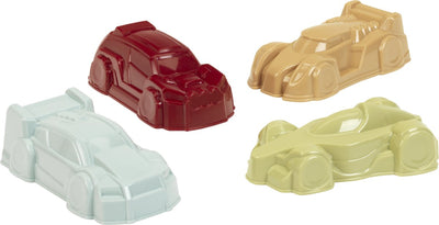 Klein Toys - set per auto con stampi in sabbia - plastica riciclata - giocattoli sostenibili.